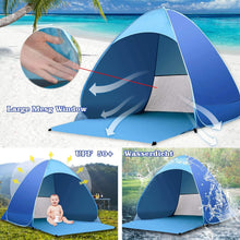 Strandmuschel Pop Up Extra Light UV-Schutz für 2-3 Personen