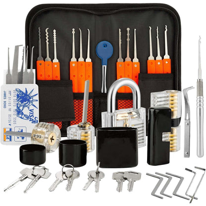 38+4 Teiliges Lockpicking Set 38-Teiliges Dietrich Set