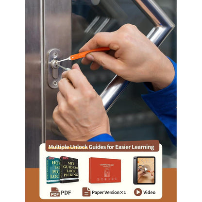 38+4 Teiliges Lockpicking Set 38-Teiliges Dietrich Set