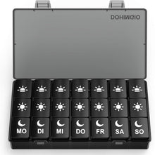 Tablettenbox 7 Tage 3 Fächer Pillendose Medikamentendosierer