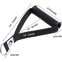 Latzug Griff 2 Stück Einhandgriff 2 Karabiner Kabelzug