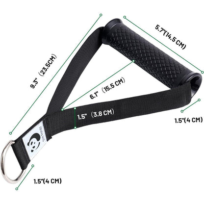 Latzug Griff 2 Stück Einhandgriff 2 Karabiner Kabelzug