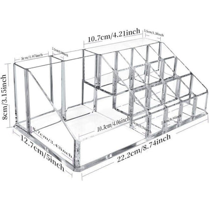 Make-up Organizer Acryl Lippenstiftständer 16 Fächer