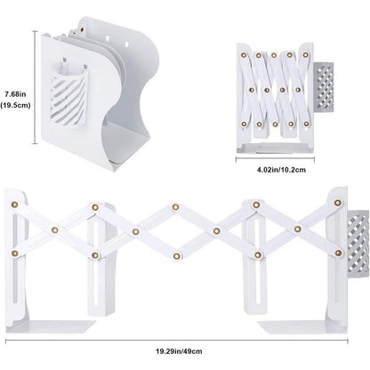 Qualsen Verstellbare Buchstützen mit