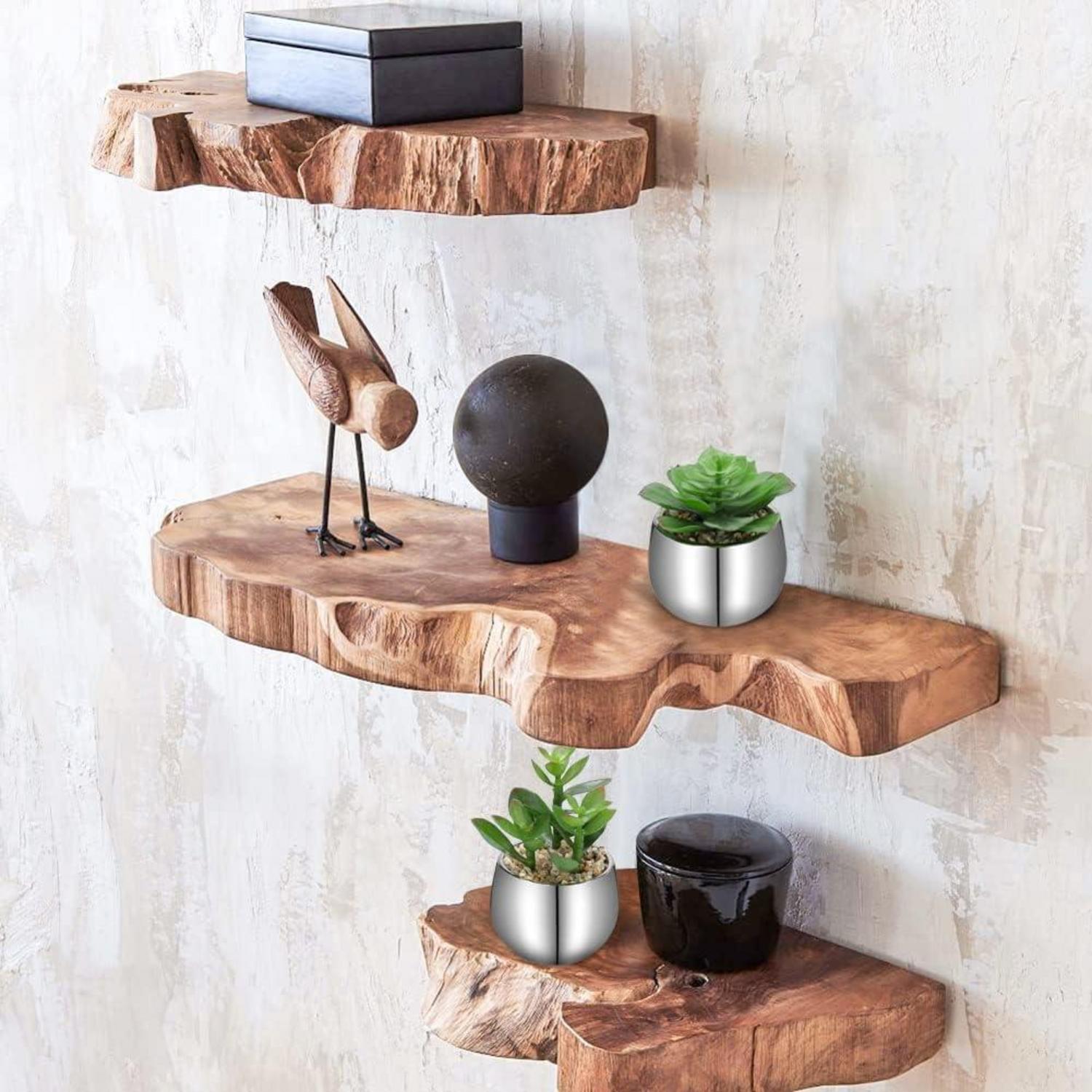 2er Set Künstliche Sukkulenten im Keramiktopf - Deko Pflanzen für