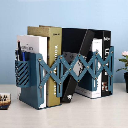 Verstellbare Buchstützen mit Stifthalter rutschfest 19 Zoll