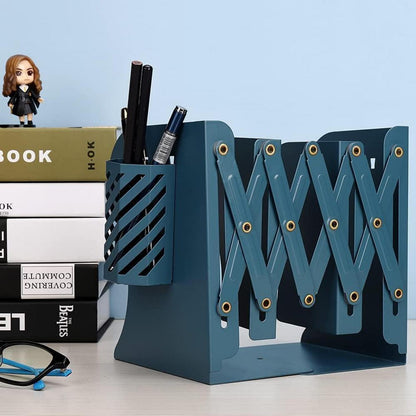 Verstellbare Buchstützen mit Stifthalter rutschfest 19 Zoll