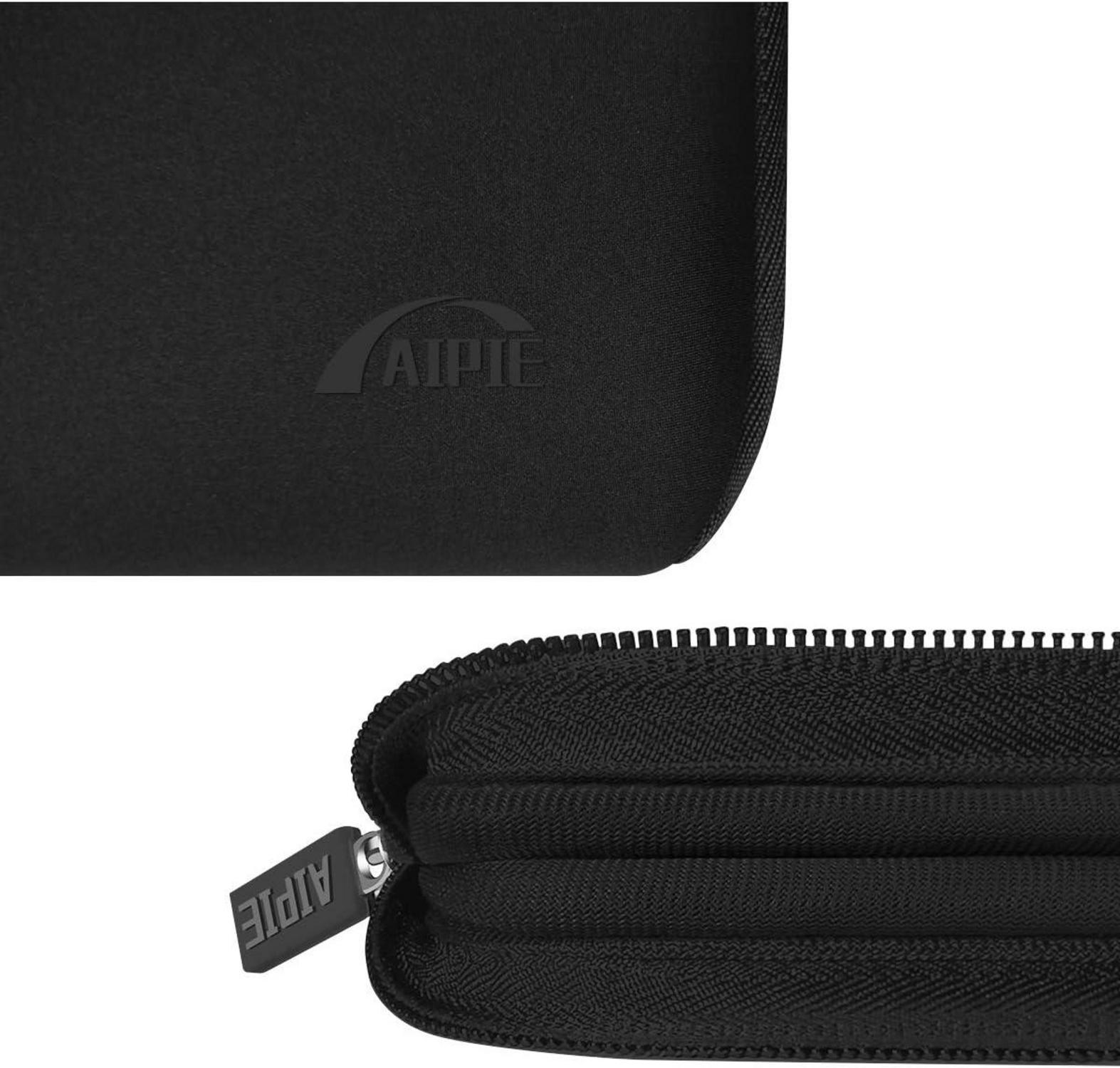 Laptoptasche 15,6 Zoll Stoßfest Hülle Schwarz 38x27x2,5cm