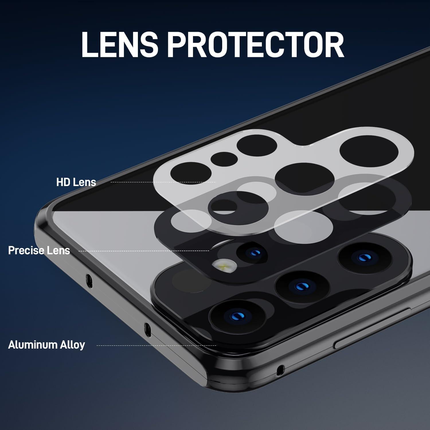 Samsung Galaxy S21 Ultra 5G Hülle Magnetische Adsorption 360 Grad