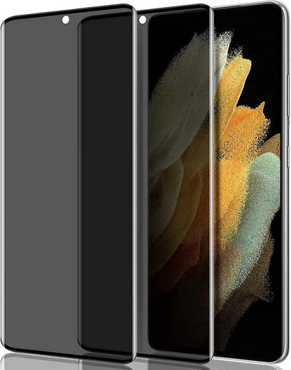 Sichtschutz Panzerglasfolie Anti Spy Samsung Galaxy S21 Ultra 5G 2