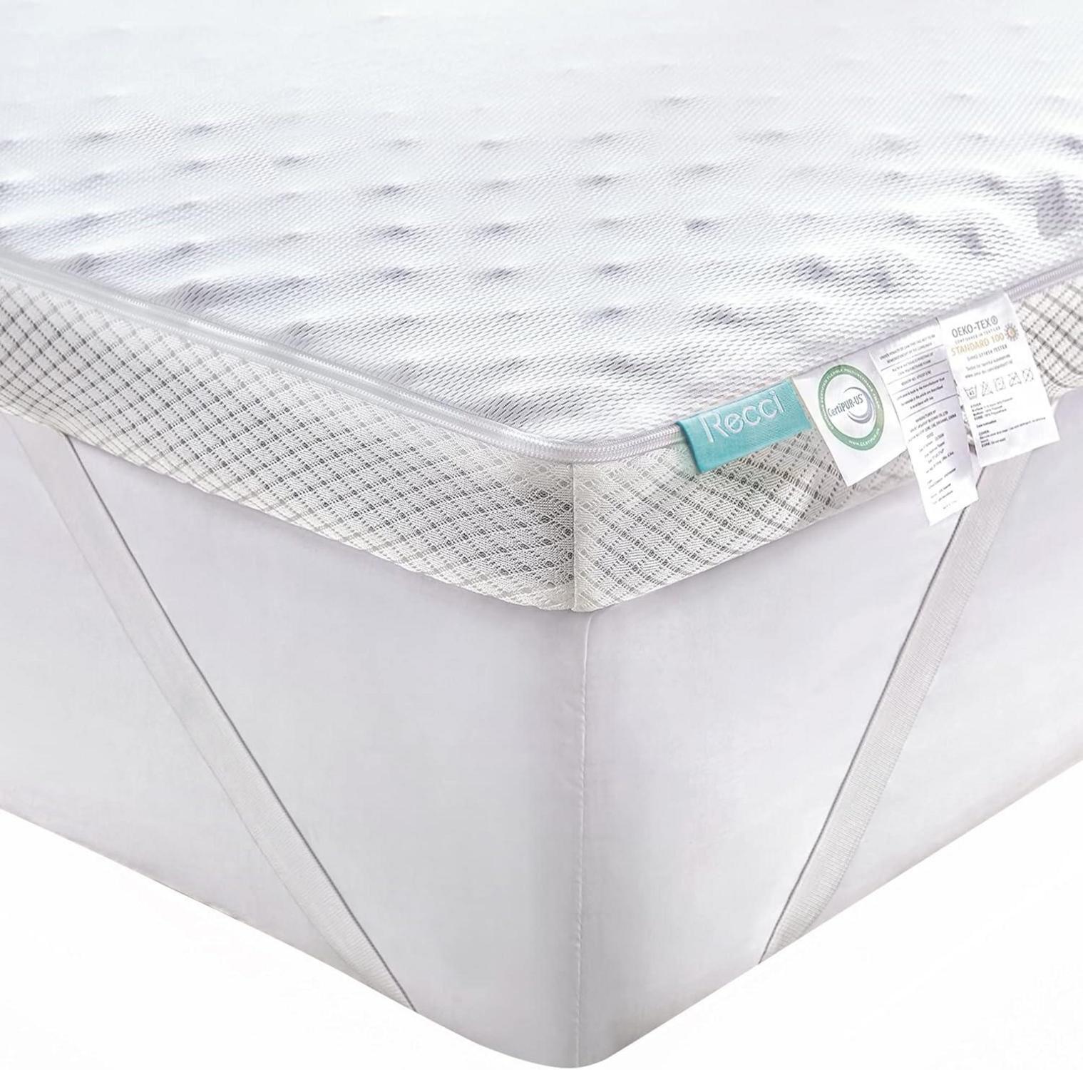 7CM Kaltschaum Topper H2&H3 180x200cm Matratzenauflage