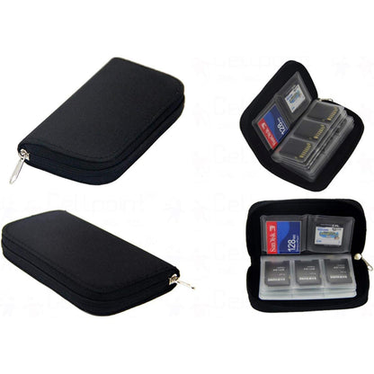 Speicherkarten-Tasche mit 22 Schlitzen für SD, SDHC, Micro
