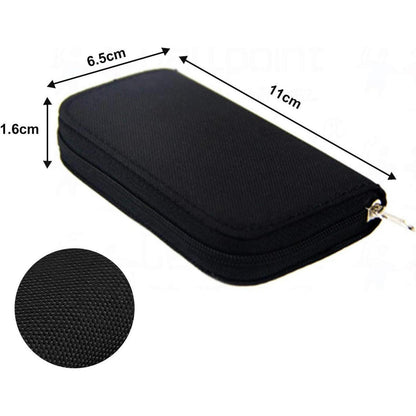 Speicherkarten-Tasche mit 22 Schlitzen für SD, SDHC, Micro