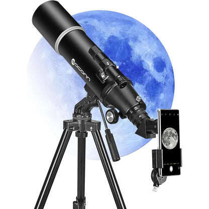 Astronomie Teleskop für Erwachsene und Kinder 80mm Aperture
