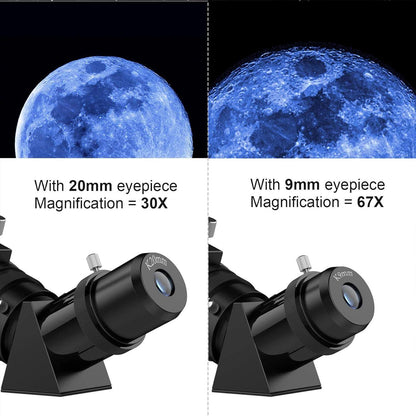 Astronomie Teleskop für Erwachsene und Kinder 80mm Aperture