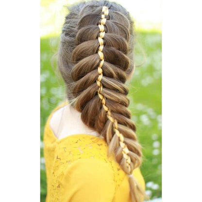 Goldenes Satinband 10mm x 91m - Hochwertiges Geschenkband