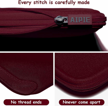 Laptoptasche 15,6 Zoll Stoßfest Notebook Tasche Aktentasche Herren Business Rot
