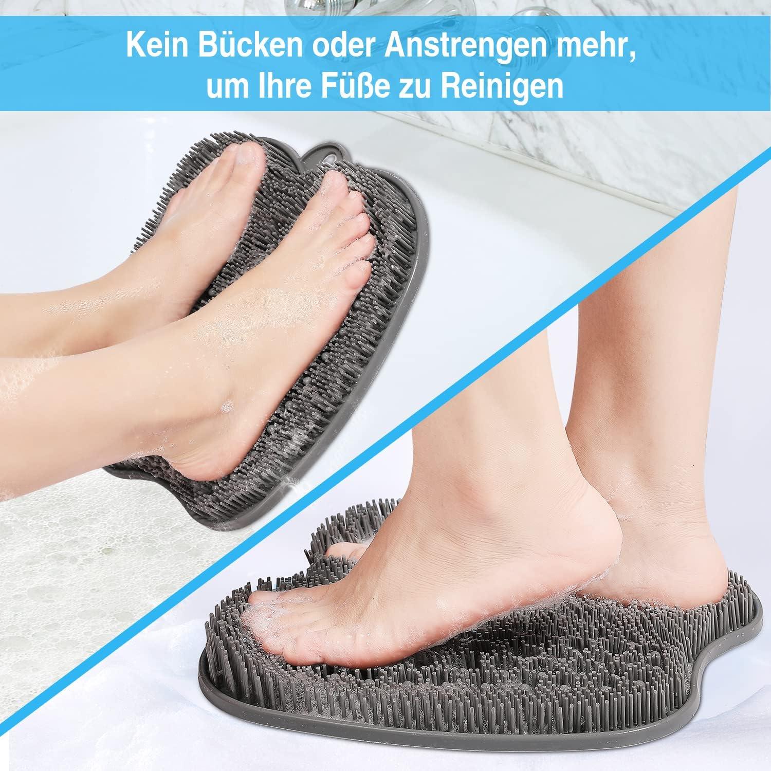 Fußbürste Fußmassage Pad mit Saugnäpfen