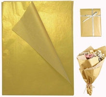 Goldenes Metallisches Seidenpapier, 50 Blatt, 35 x 50