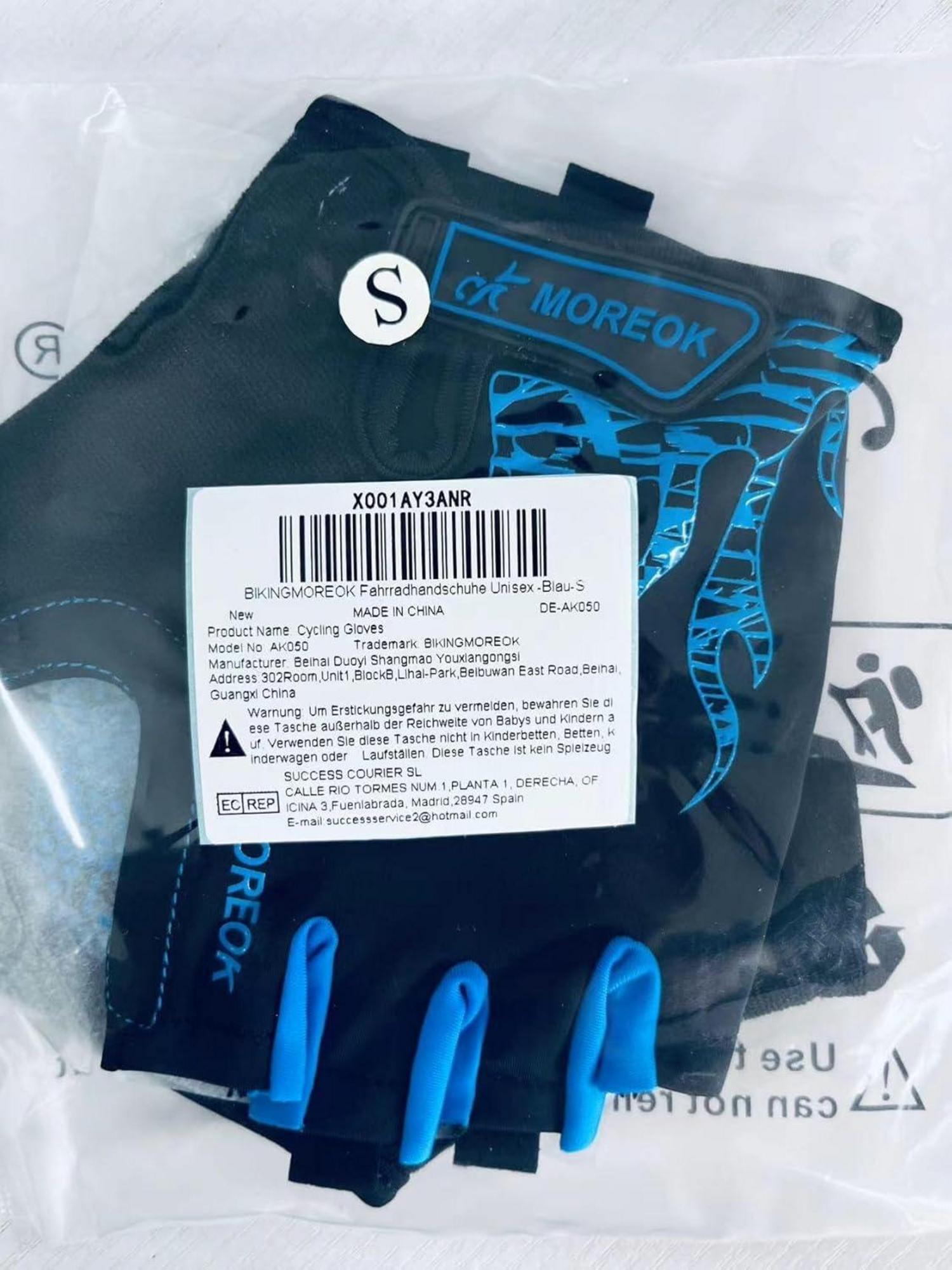 Fahrradhandschuhe Halbfinger Atmungsaktiv SBR Gel Stoßdämpfend