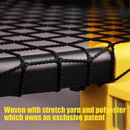 Trampolin Ballspiel Outdoorspiele Set Spielnetz 2 Bälle