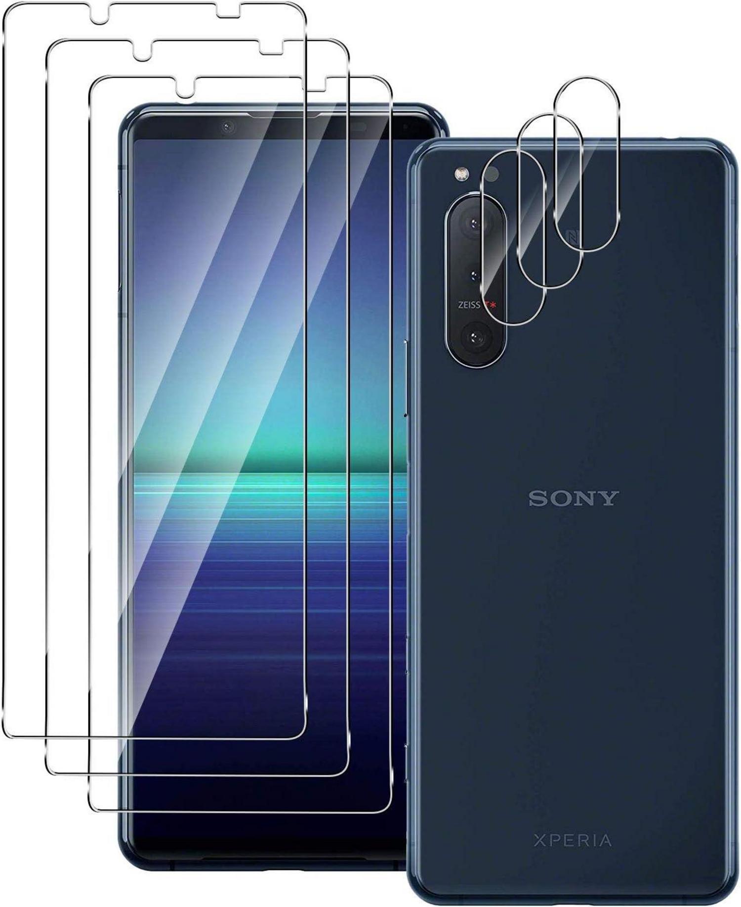 Schutzfolie Panzerglas Sony Xperia 5 II 5G Kamera Folie 9H