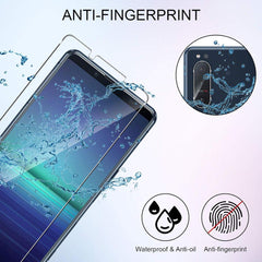 QULLOO Panzerglasfolie kompatibel mit Sony Xperia 5 II 5G - 9H Displayschutz + Kamera Schutzfolie
