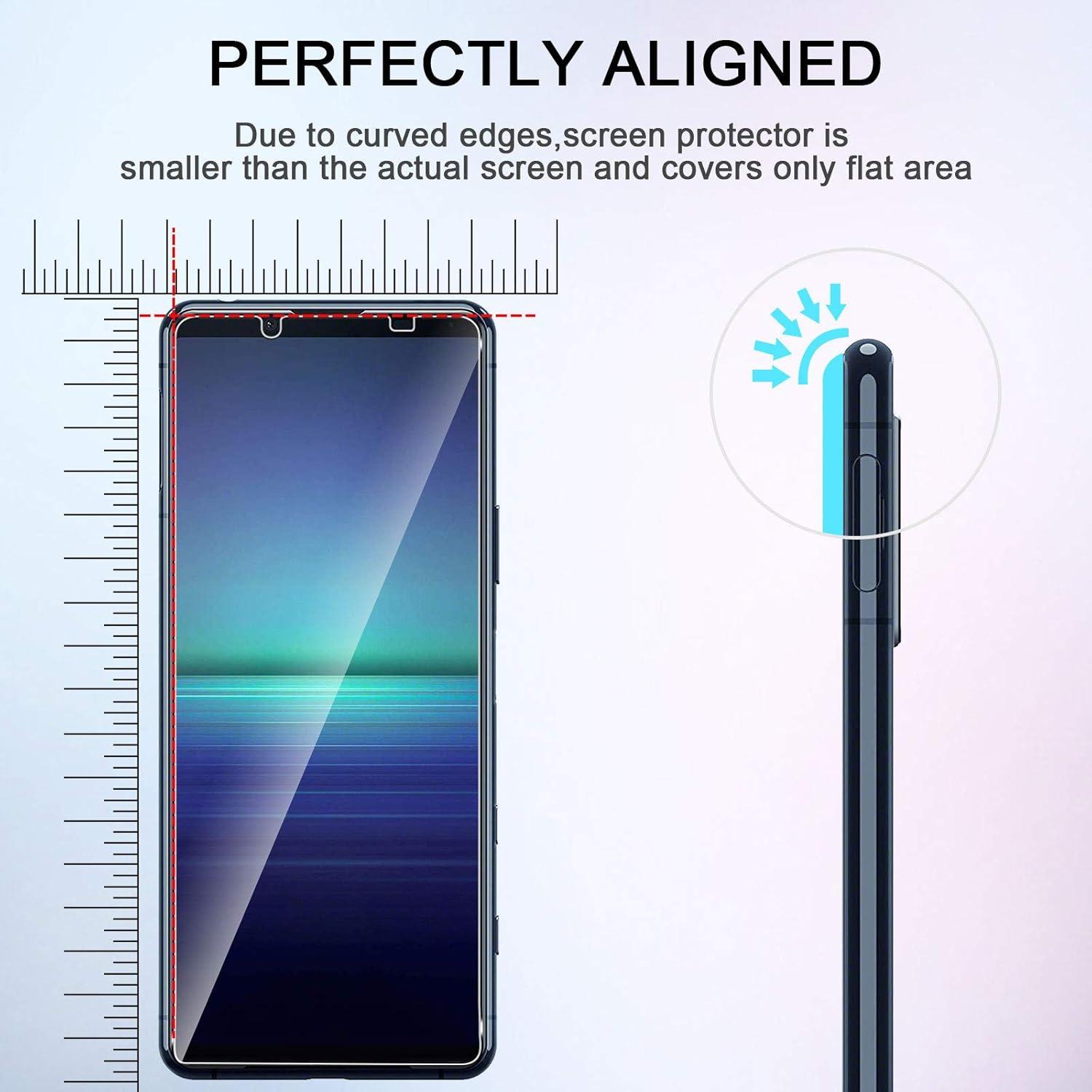 Sony Xperia 5 II 5G Panzerglasfolie + Kamera Schutz 9H - 3+3 Stk