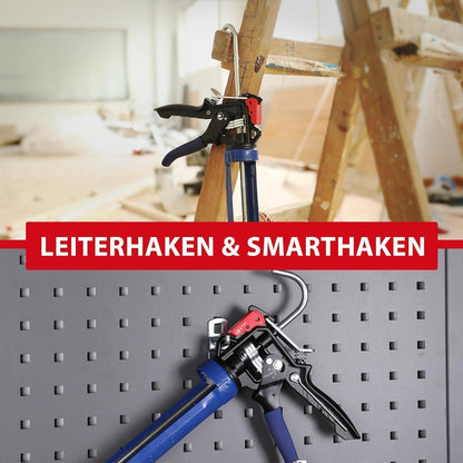 WORKPRO Kartuschenpresse 18:1/9:1 Profi-Silikonspritze