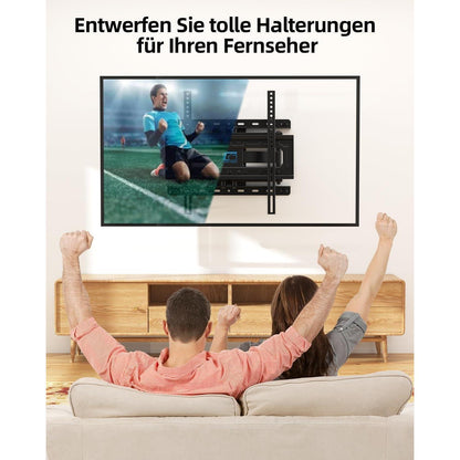 TV Wandhalterung Schwenkbar Neigbar für 26-65 Zoll VESA