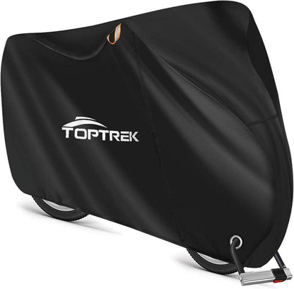 Toptrek Wasserdichte Fahrradabdeckung 210D Oxford-Gewebe 200x110x70cm