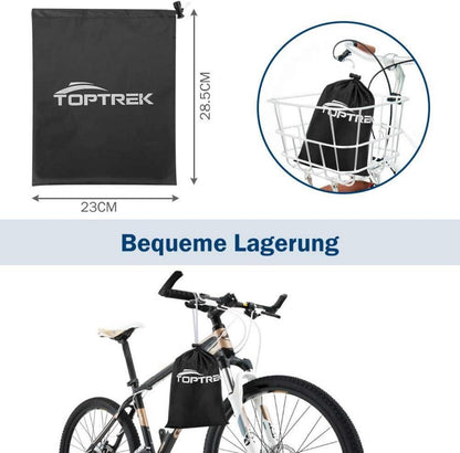Fahrradgarage 210D Oxford-Gewebe wasserdicht 200x110x70cm Sonnenschutz