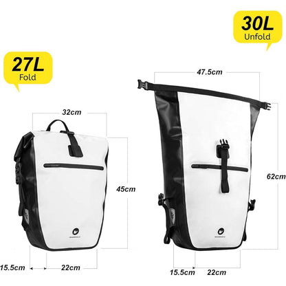 Fahrradtasche 3-in-1 Gepäckträger 27-30L wasserdicht