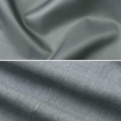 Herren Anzugweste Elegant mit Taschen Grau XL
