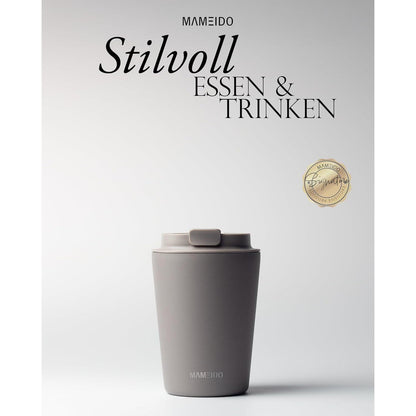 Thermobecher 350ml Edelstahl isoliert auslaufsicher