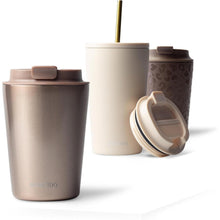 MAMEIDO Thermobecher 350ml Edelstahl doppelwandig isoliert