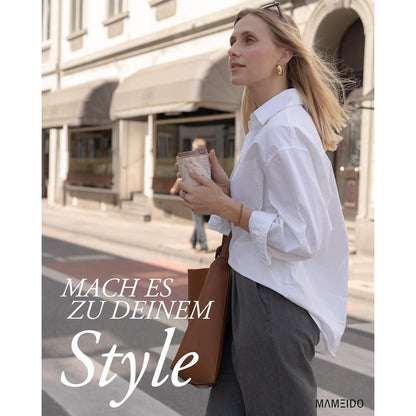 MAMEIDO Thermobecher 350ml doppelwandig isoliert Pearl