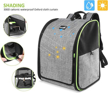 Pecute Vogel Rucksack Transportbox für Papageien 34x28x43cm