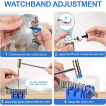 Uhrenarmband Werkzeug Set Uhrmacherwerkzeug Benutzerhandbuch