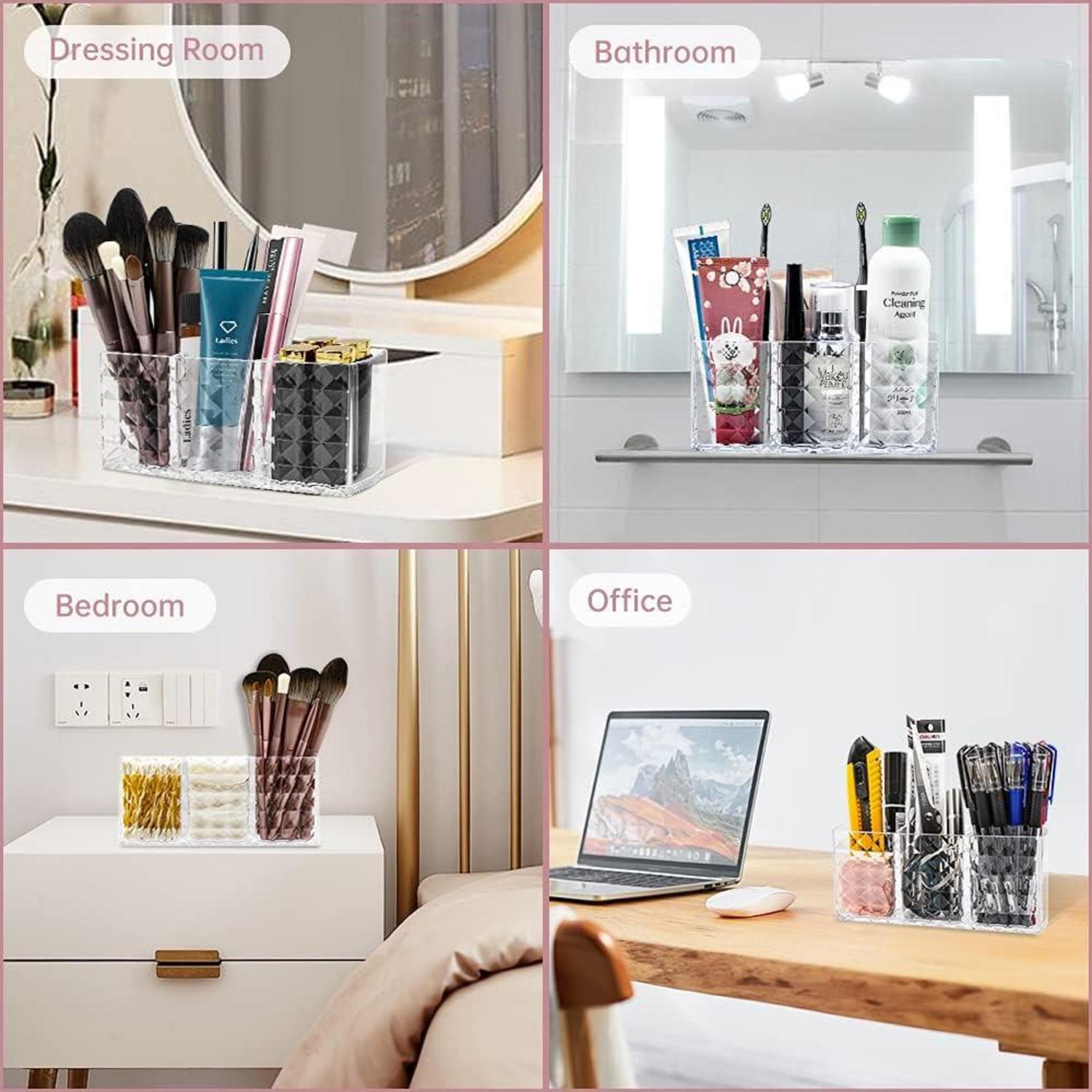 Kosmetik Organizer Acryl Kristall Makeup Halter Lippenstift Wimperntusche