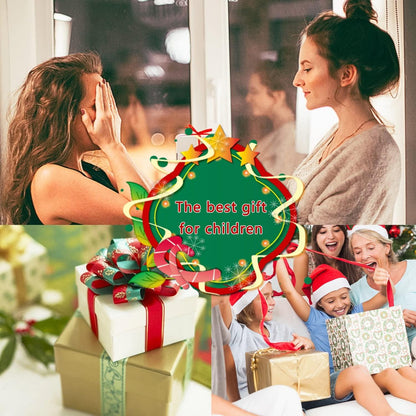 Weihnachtsanhänger Metall Engel Schneeflockenmuster 10x10x10cm 4er