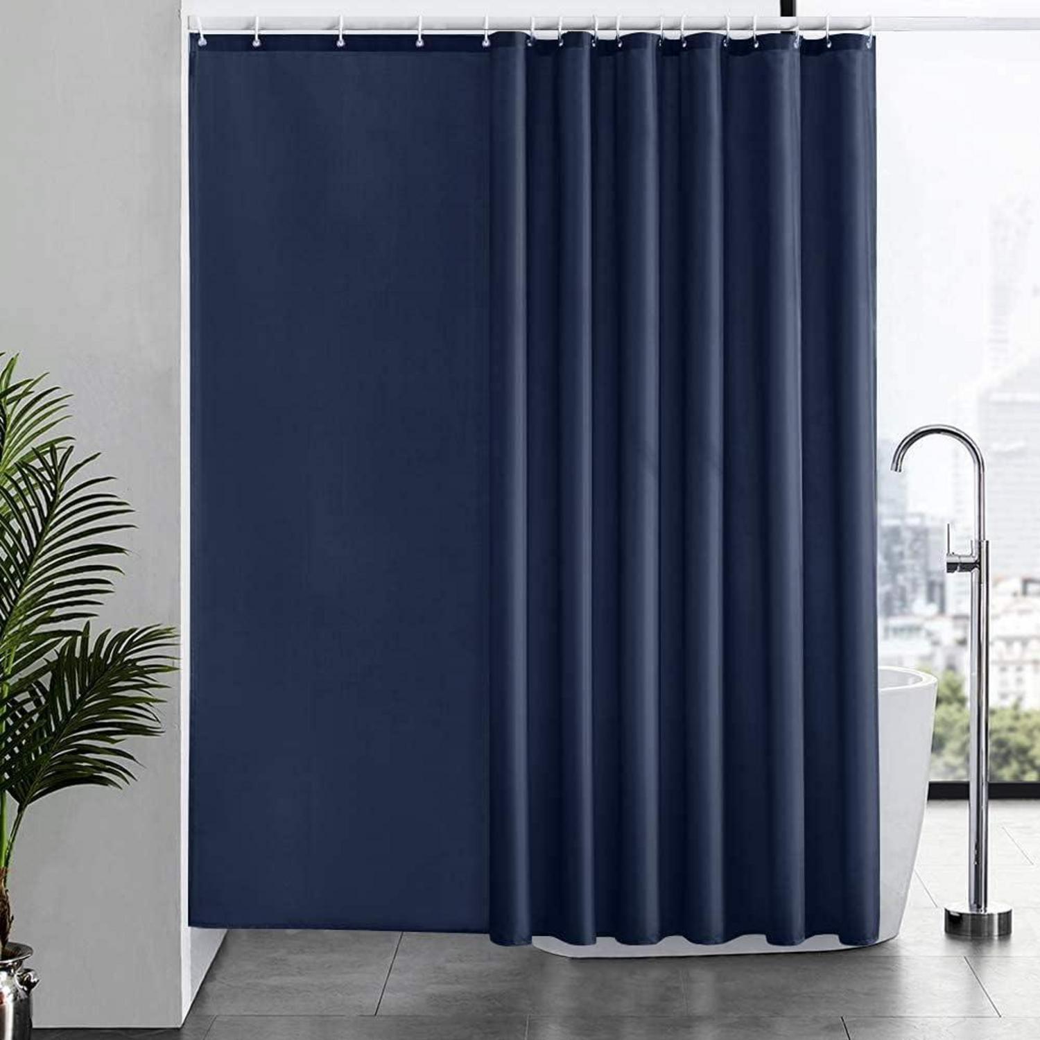 Duschvorhang Anti-schimmel wasserdicht 244x180cm Blau