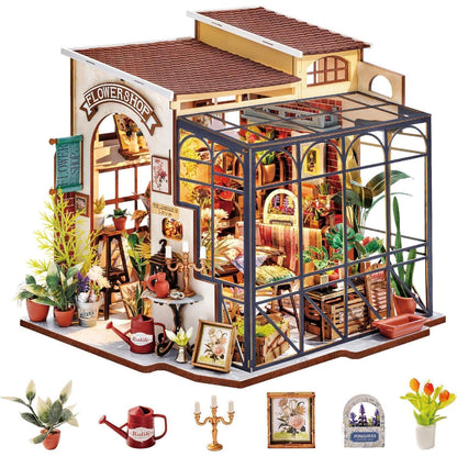 Rolife DIY Miniatur Puppenhaus Kit HolzHaus Modell 14+ Jahre