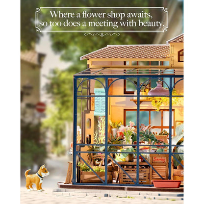 Rolife DIY Miniatur Puppenhaus Kit HolzHaus Modell 14+ Jahre