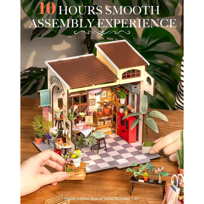 Rolife DIY Miniatur Puppenhaus Kit HolzHaus Modell 14+ Jahre