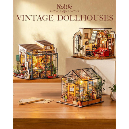 Rolife DIY Miniatur Puppenhaus Kit HolzHaus Modell 14+ Jahre