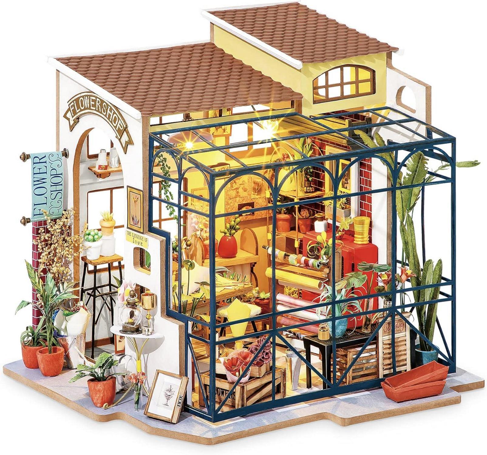 Rolife DIY Miniatur Haus Puppenhaus Holzbausatz Kinder 14+ Jahre