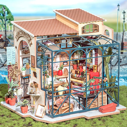 Rolife DIY Miniatur Puppenhaus Kit HolzHaus Modell 14+ Jahre