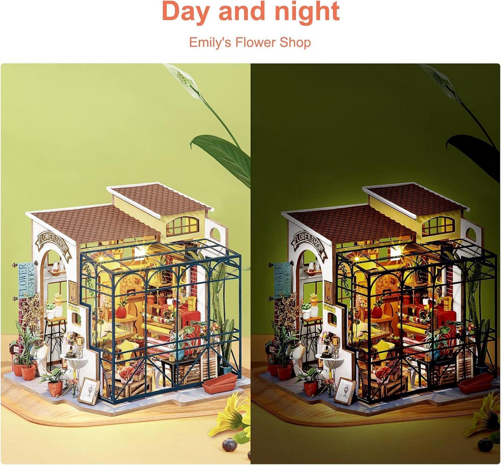 Rolife DIY Miniatur Haus Puppenhaus Holzbausatz Kinder 14+ Jahre