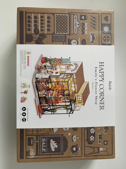 DIY Miniatur Haus Puppenhaus Kit HolzHaus Modell Kinder ab 14 Jahren